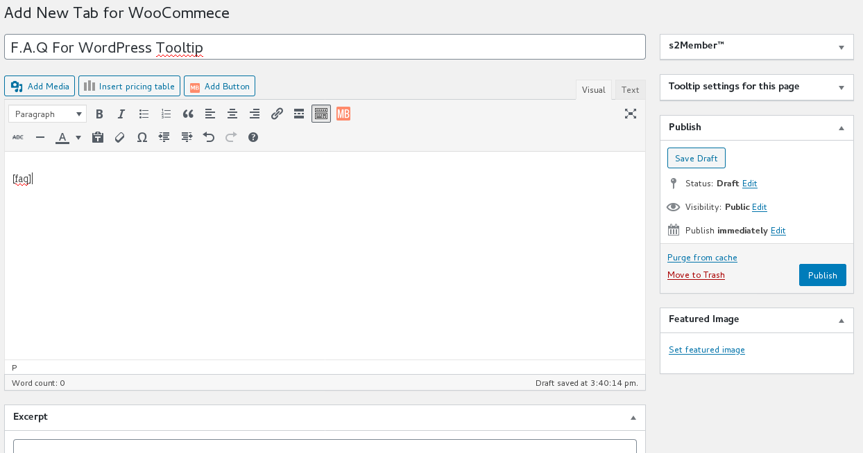 add new woocommerce product tab