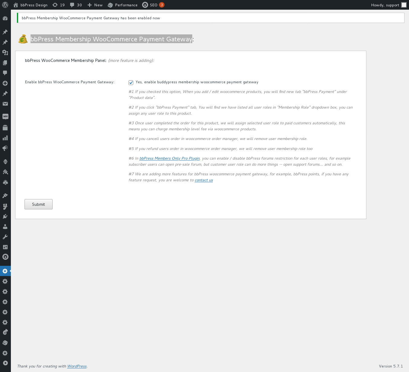 bbPress Membership WooCommerce Payment Gateway