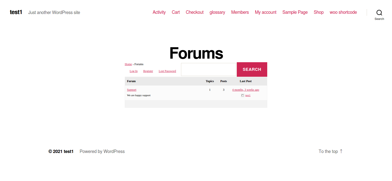 bbPress Login after enabled lost password link