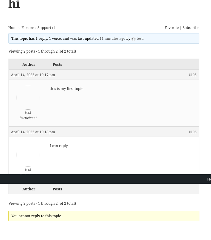 banned bbpress user cannot create new replies